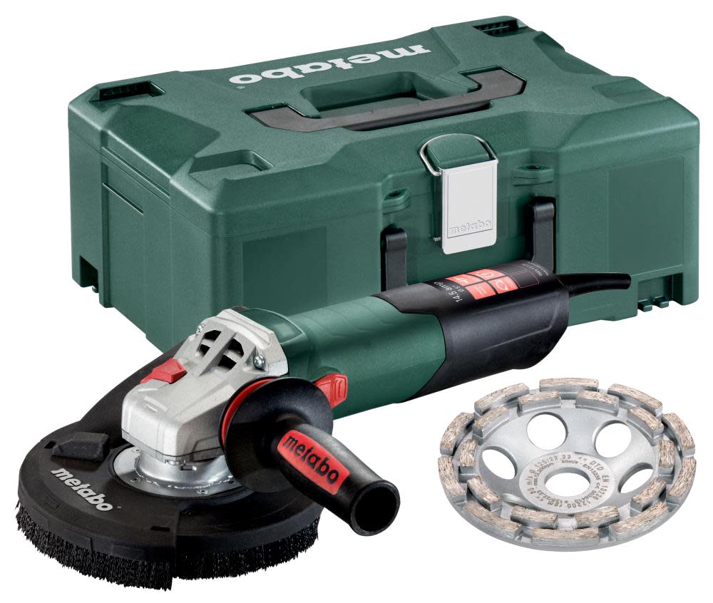 

Metabo 5" Variable Speed Concrete Grinder with Lock On