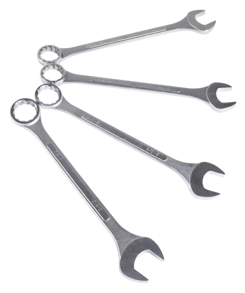 

Sunex Raised Panel SAE Super Jumbo Combination Wrench Set 4 pc.