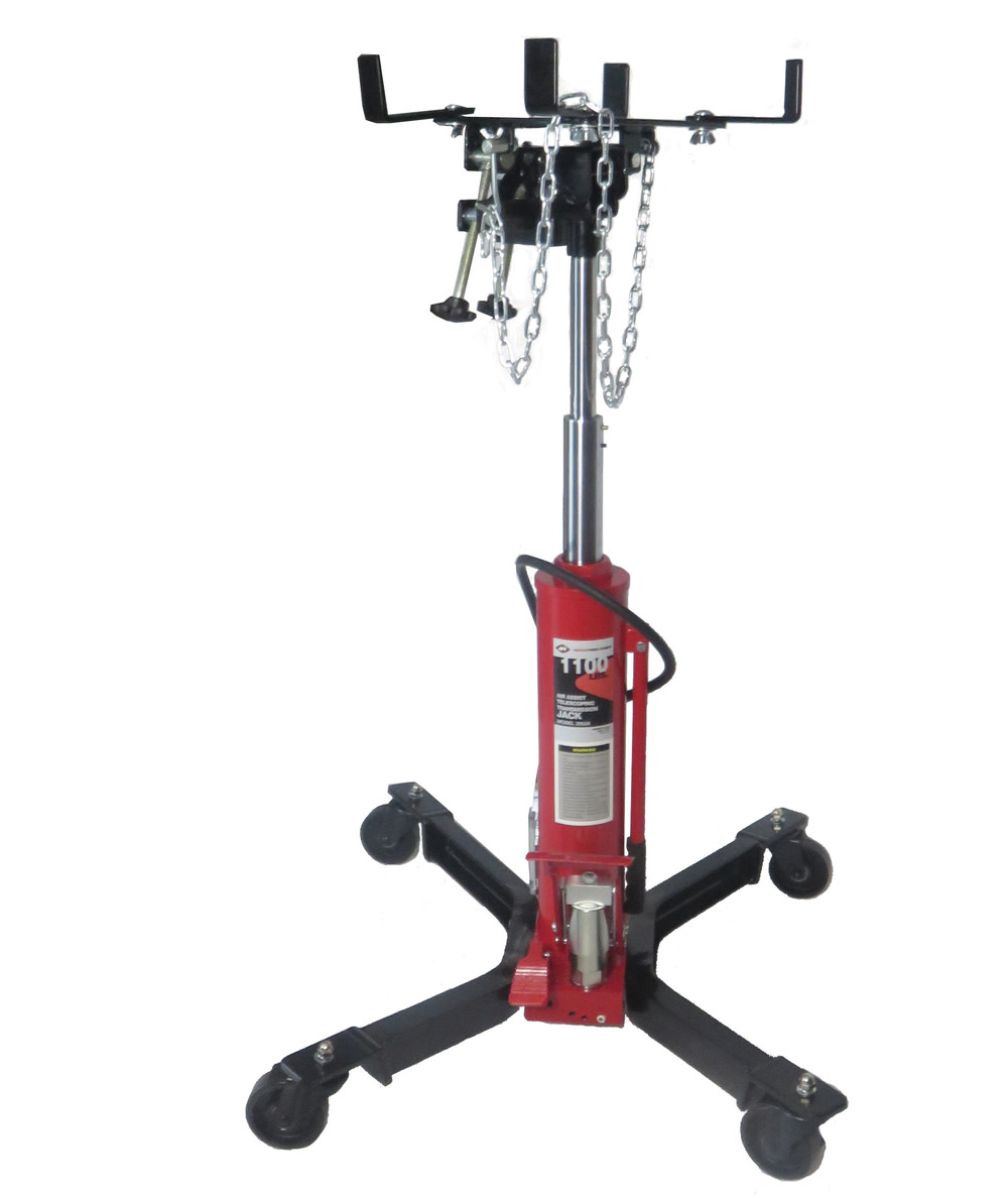 1,100 Lb Air Assist Telescoping Transmission Jack - 3052A - By Brand  sku 3052A