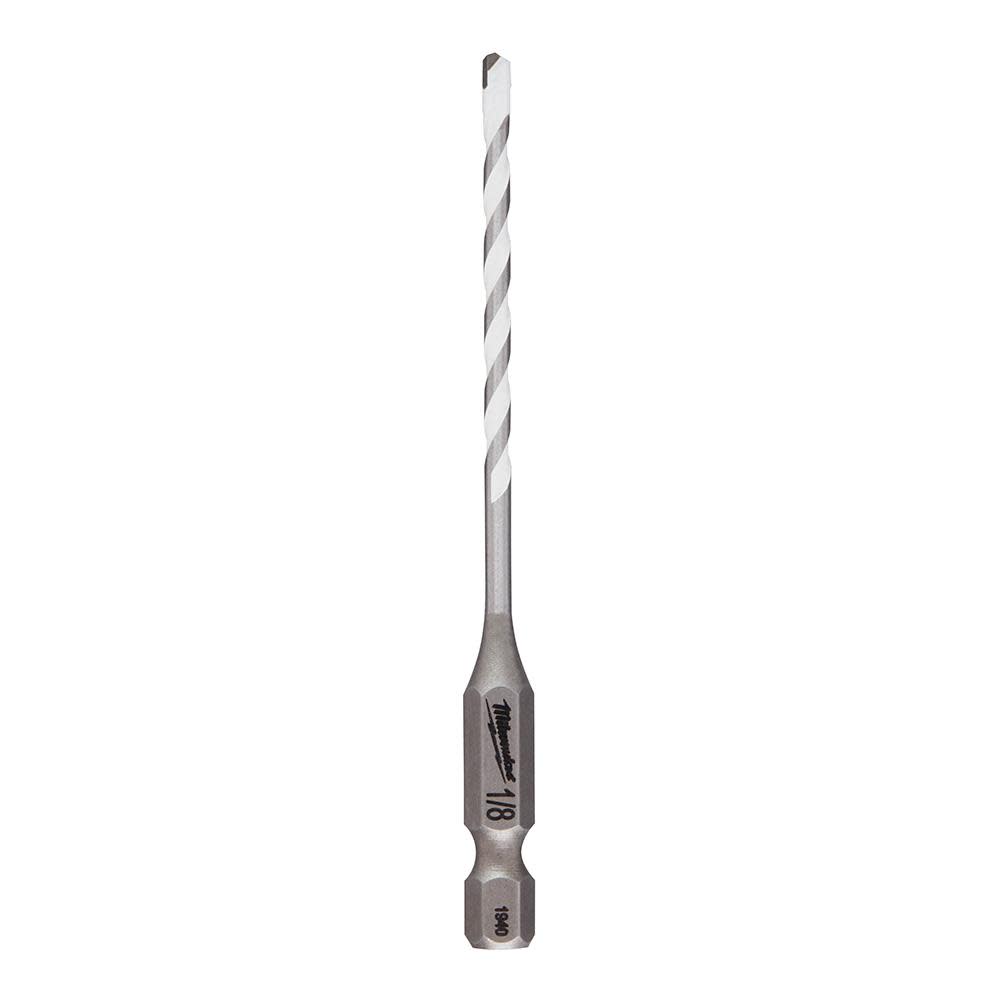

Milwaukee 1/8" SHOCKWAVE Drill Bit Carbide Multi Material