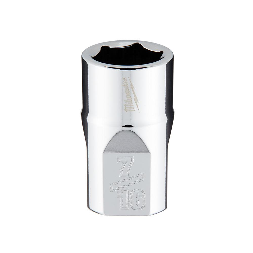 

Milwaukee 3/8 in. Drive 7/16 in. SAE 6-Point Socket