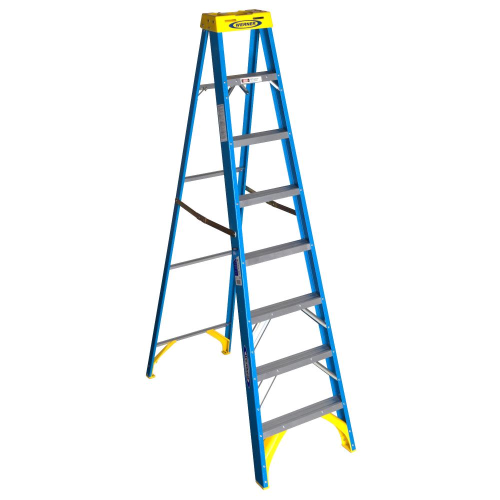 

Werner 8 Ft. Type I Fiberglass Step Ladder