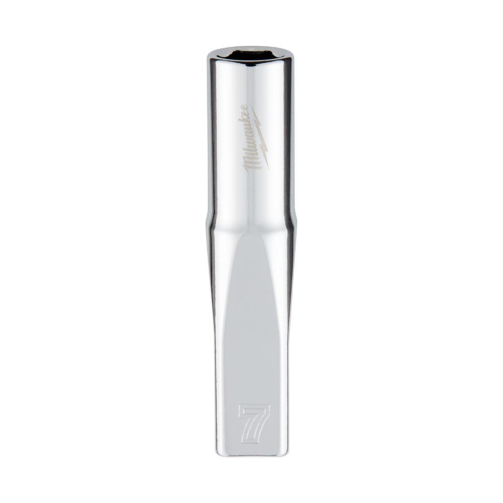 1/4 in. Drive 7mm Metric 6-Point Deep Socket