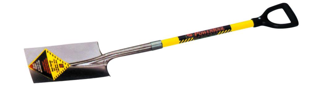 

Structron Garden Spade Yellow Fiberglass Handle D-Grip