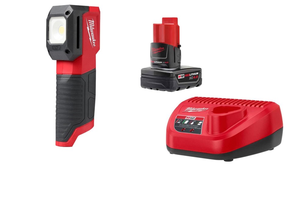 Milwaukee M12 Paint & Detailing Color Match Light Starter Kit Bundle ...