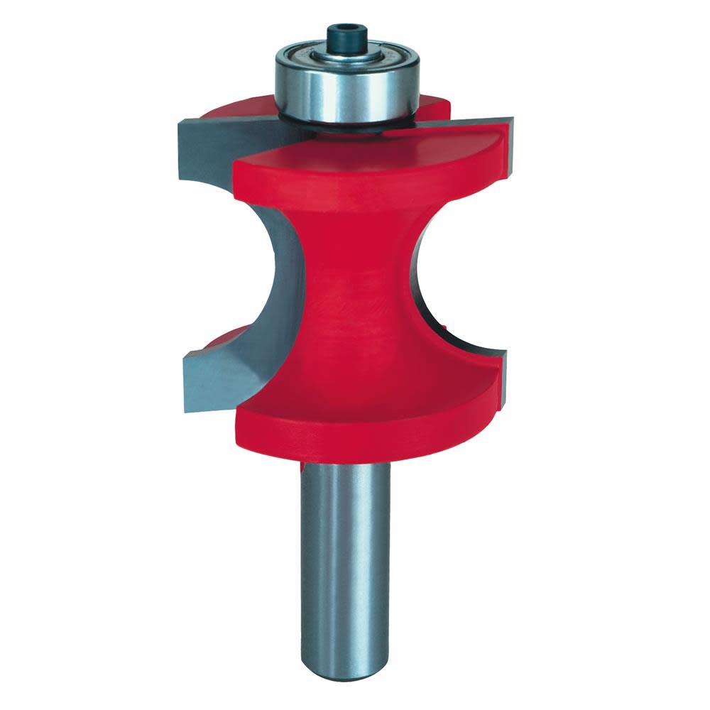 

Freud 1/2 In. Radius Half Round Bit with Bearing with 1/2 In. Shank
