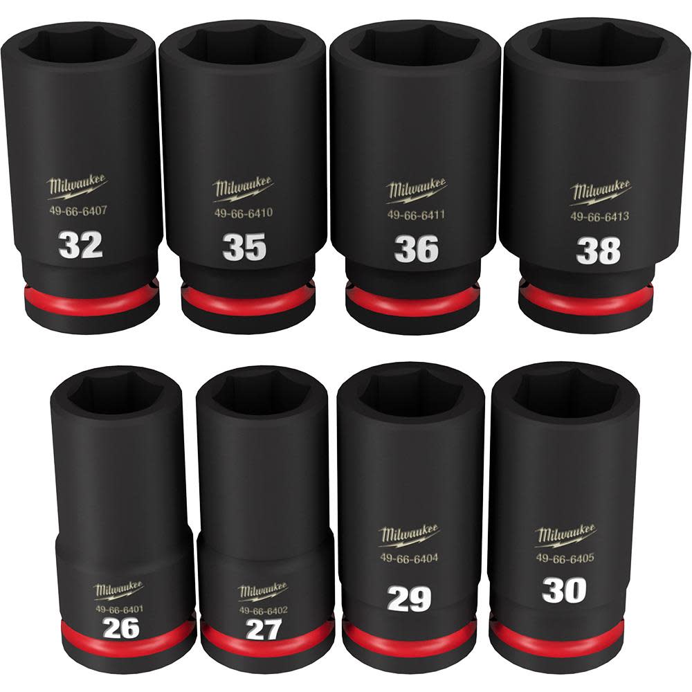 Milwaukee metric hotsell impact socket set