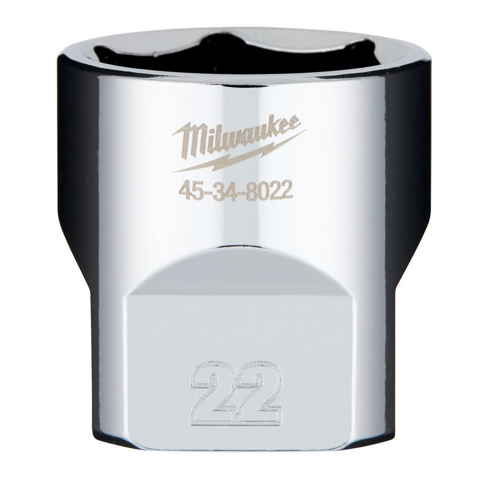 Milwaukee 3/8in Drive 22mm Socket