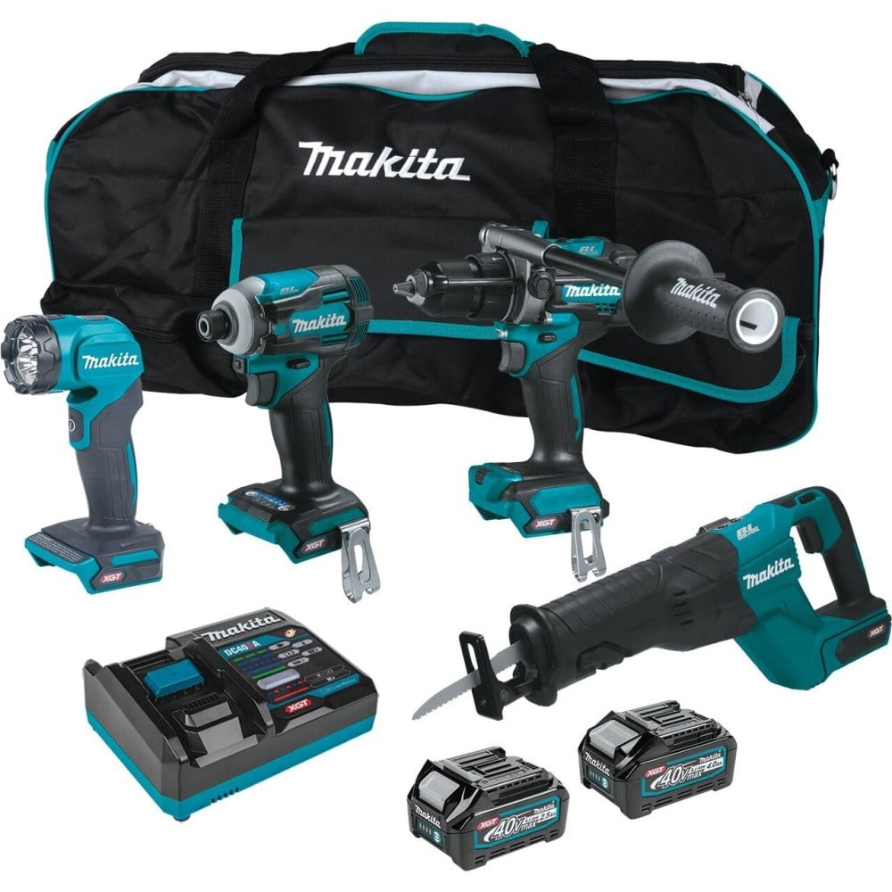 Makita 40V max XGT Combo Kit 4pc GT401M1D1 - Acme Tools