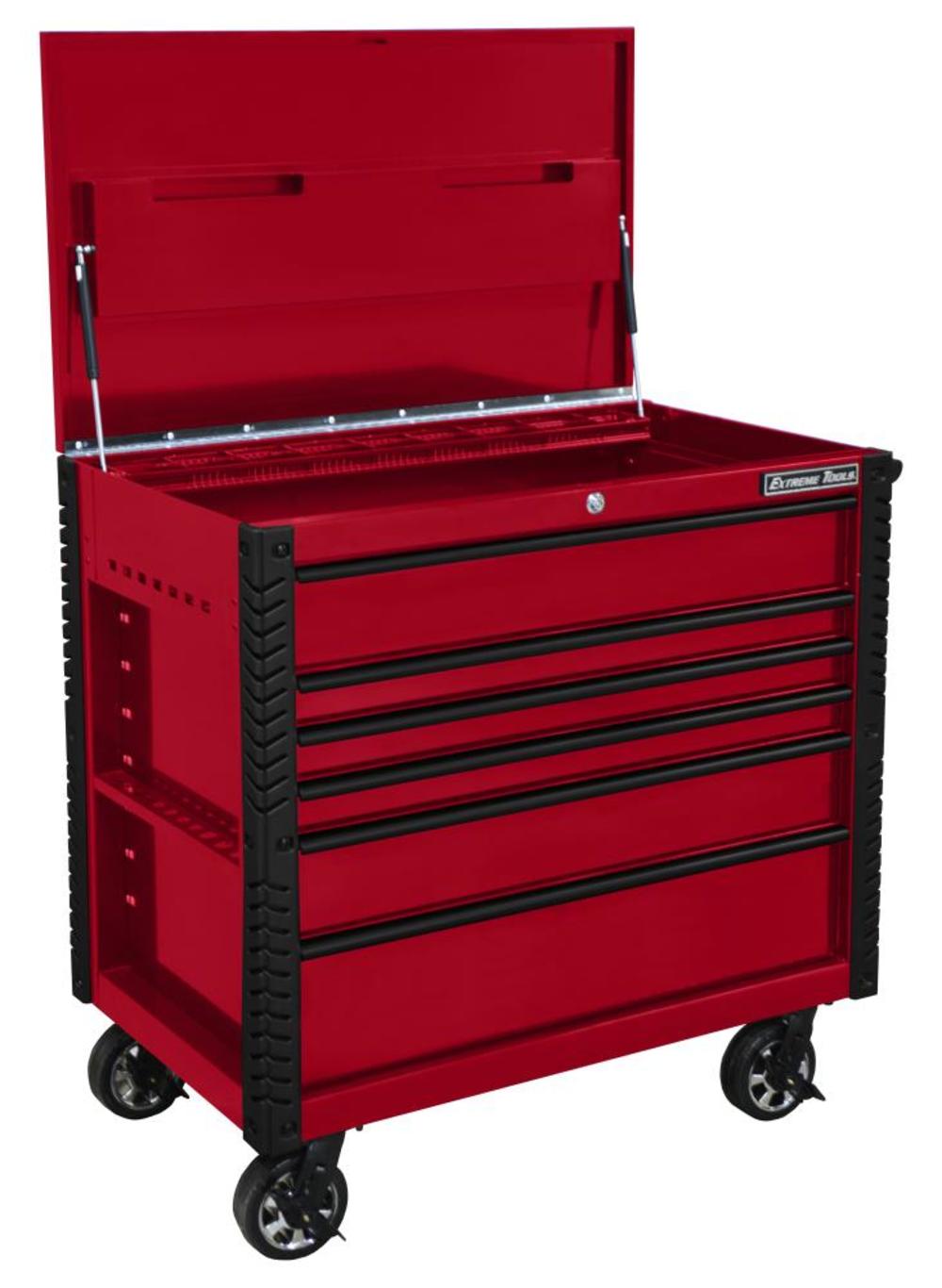 

Extreme Tools Deluxe Tool Cart 41" Red