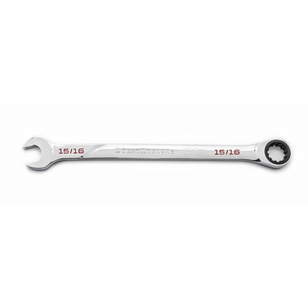 

GEARWRENCH 120XP Combination Ratcheting Wrench Universal Spline XL 15/16"