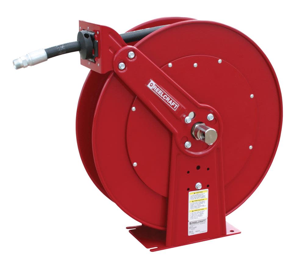 

Reelcraft Hose Reel with Hose Steel Series 80000 1/2" x 75'