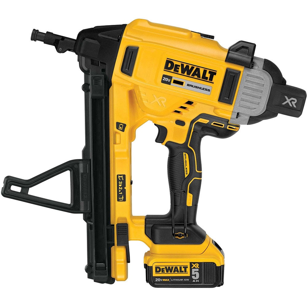 View DEWALT 1In 20V MAX XR Cordless Concrete Nailer Kit with Pin Magazine