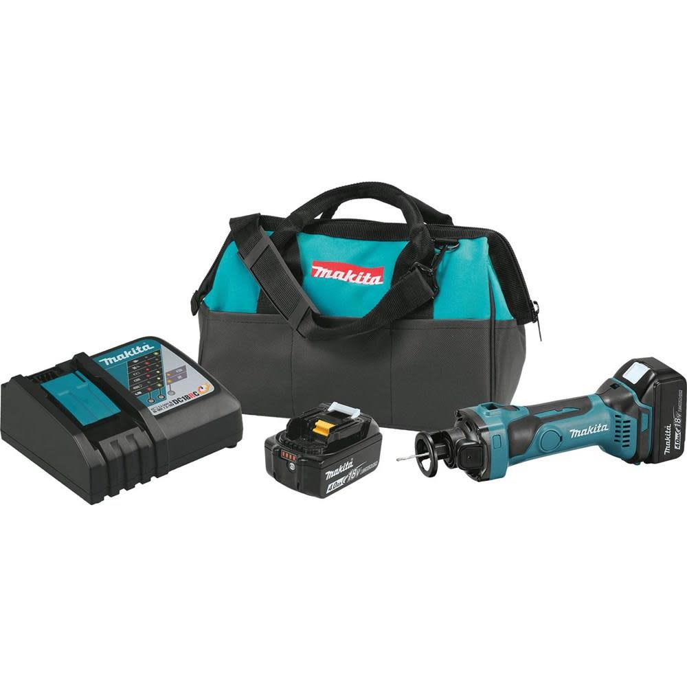 

Makita 18 Volt LXT Lithium-Ion Cordless Cut-Out Tool Kit