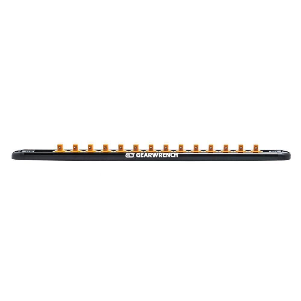 

GEARWRENCH Magnetic Socket Rail 1/4 In. Drive Includes 14 Clips