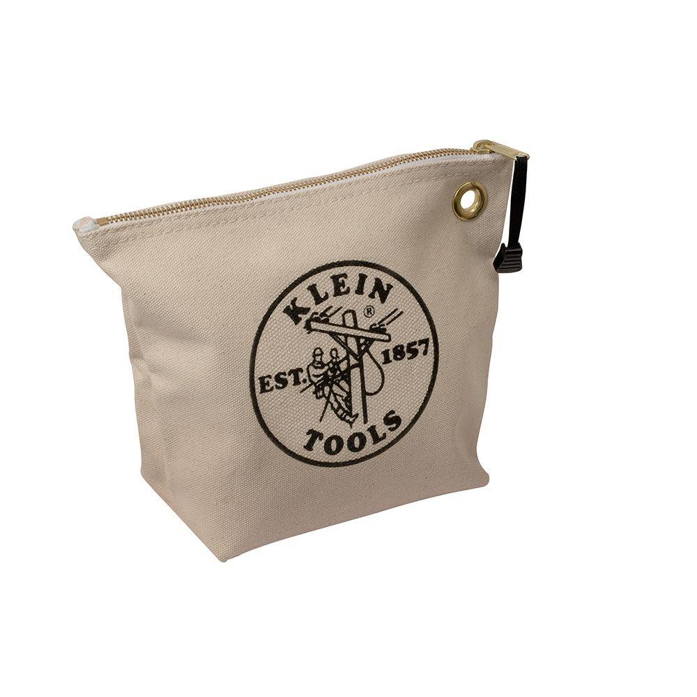 

Klein Tools Canvas Zipper Bag Consumables Nat