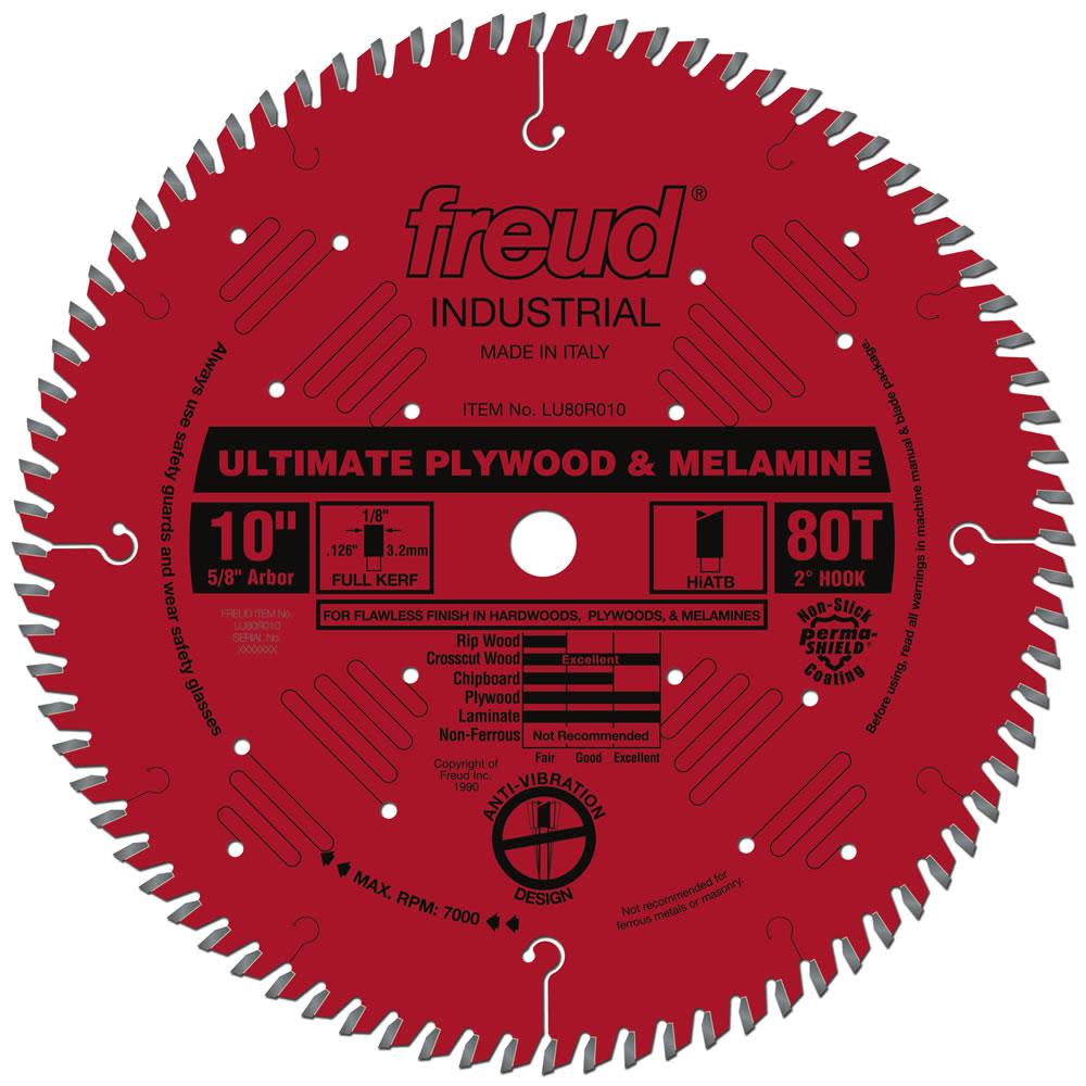 

Freud 10" Ultimate Plywood & Melamine Blade with Perma-SHIELD Coating