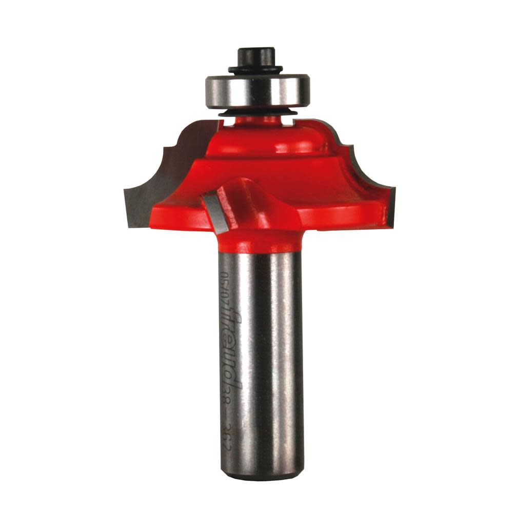 

Freud 1-1/2 In. (Dia.) Quadra-Cut Classical Cove & Bead Bit with 1/2 In. Shank