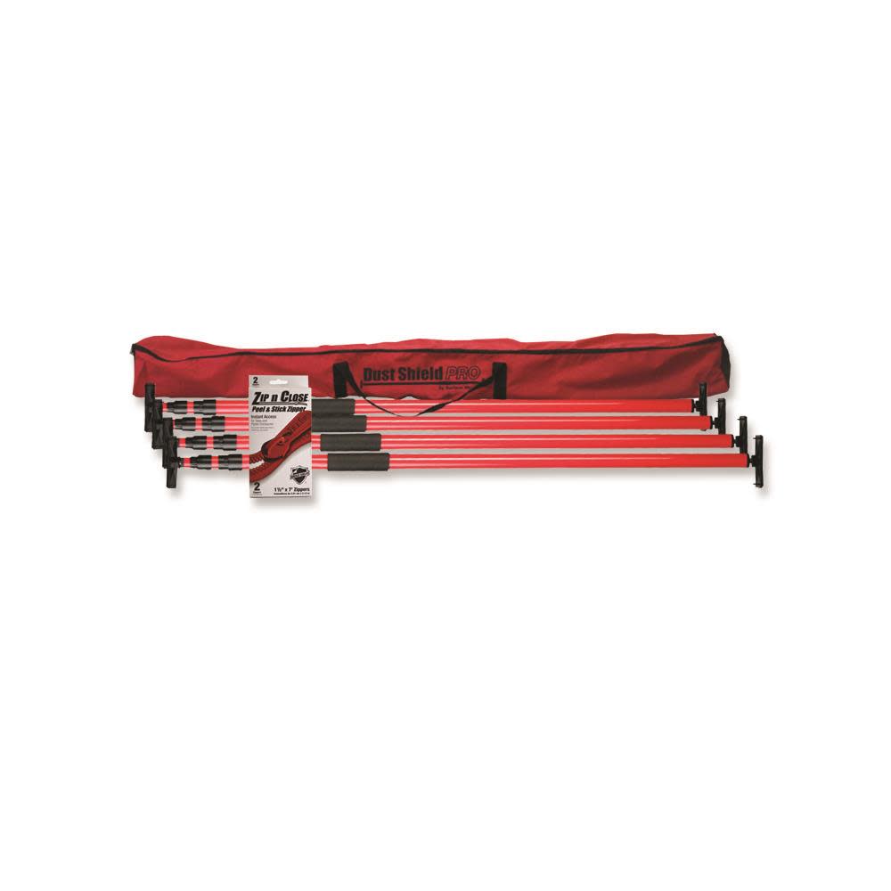 

Surface Shield Dust Containment Kit Wall System with 4 Poles