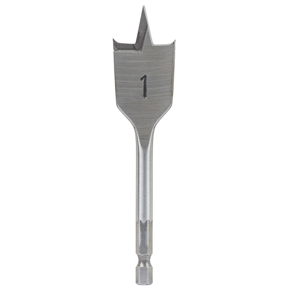 

Milwaukee 1" x 4.5" Flat Boring Bit
