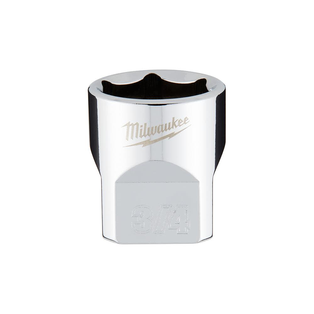 

Milwaukee 3/8 in. Drive 3/4 in. SAE 6-Point Socket