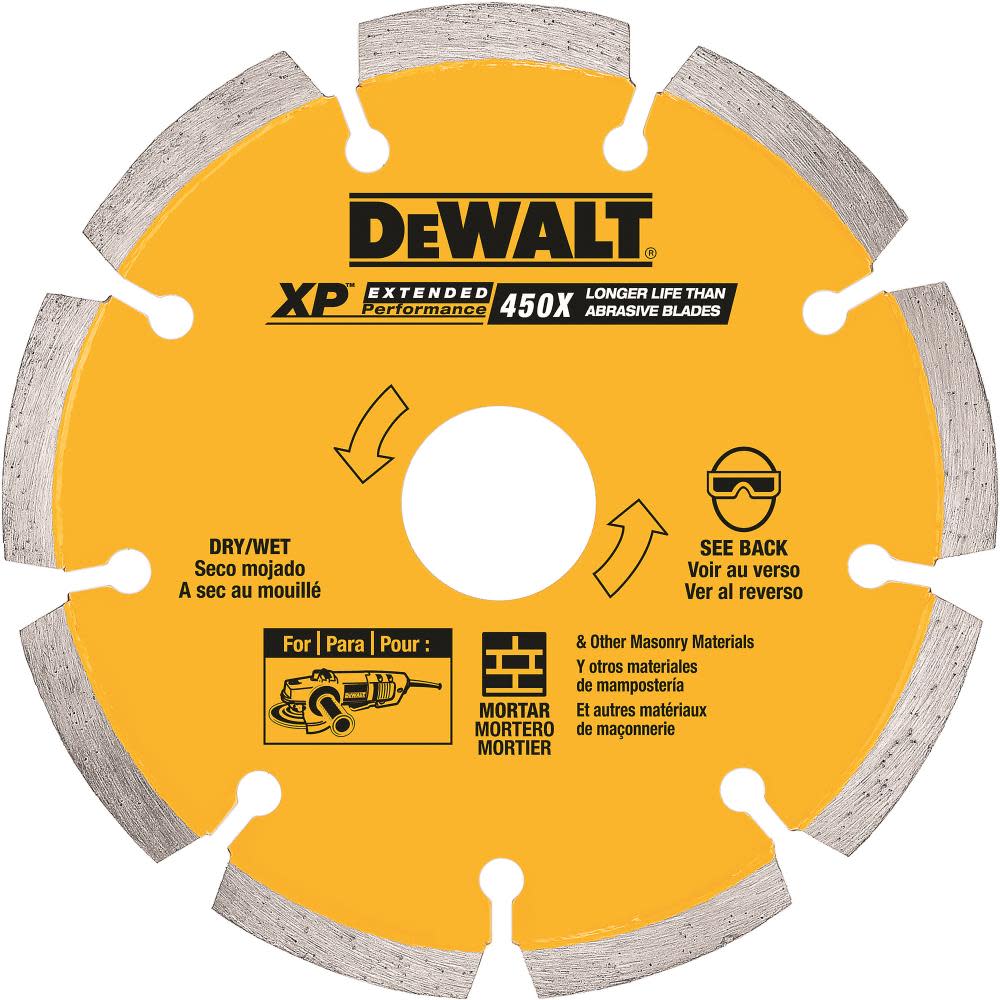 

DEWALT 6 In. x.250 XP Diamond Tuck Point Blade