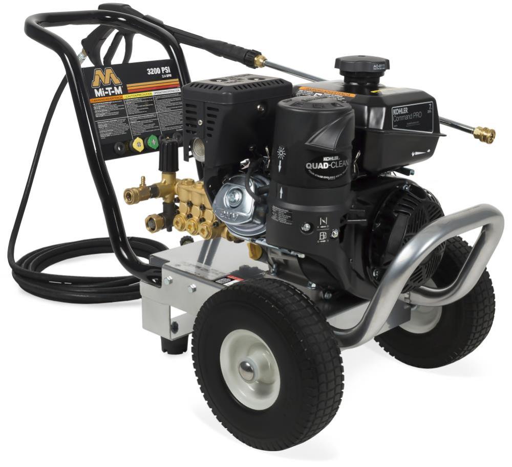 

Mi T M 3200 PSI 2.4 gpm Pressure Washer WP Kohler