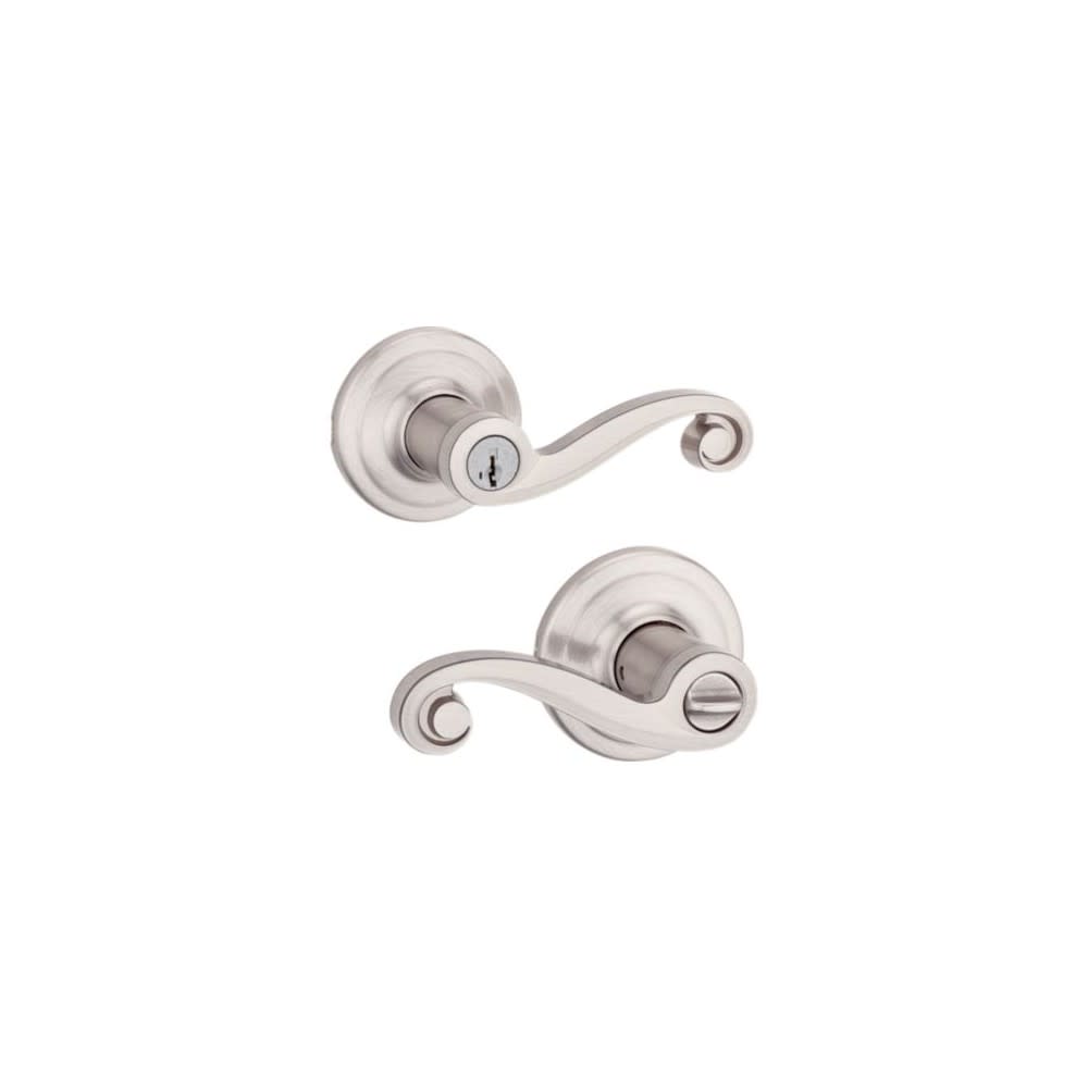 KWIKSET LIDO ENTRY LOCKSET SATIN NICKEL NEW 97402 730 KWIKSET LIDO ENTRY LOCKSET SATIN NICKEL NEW 97402 730