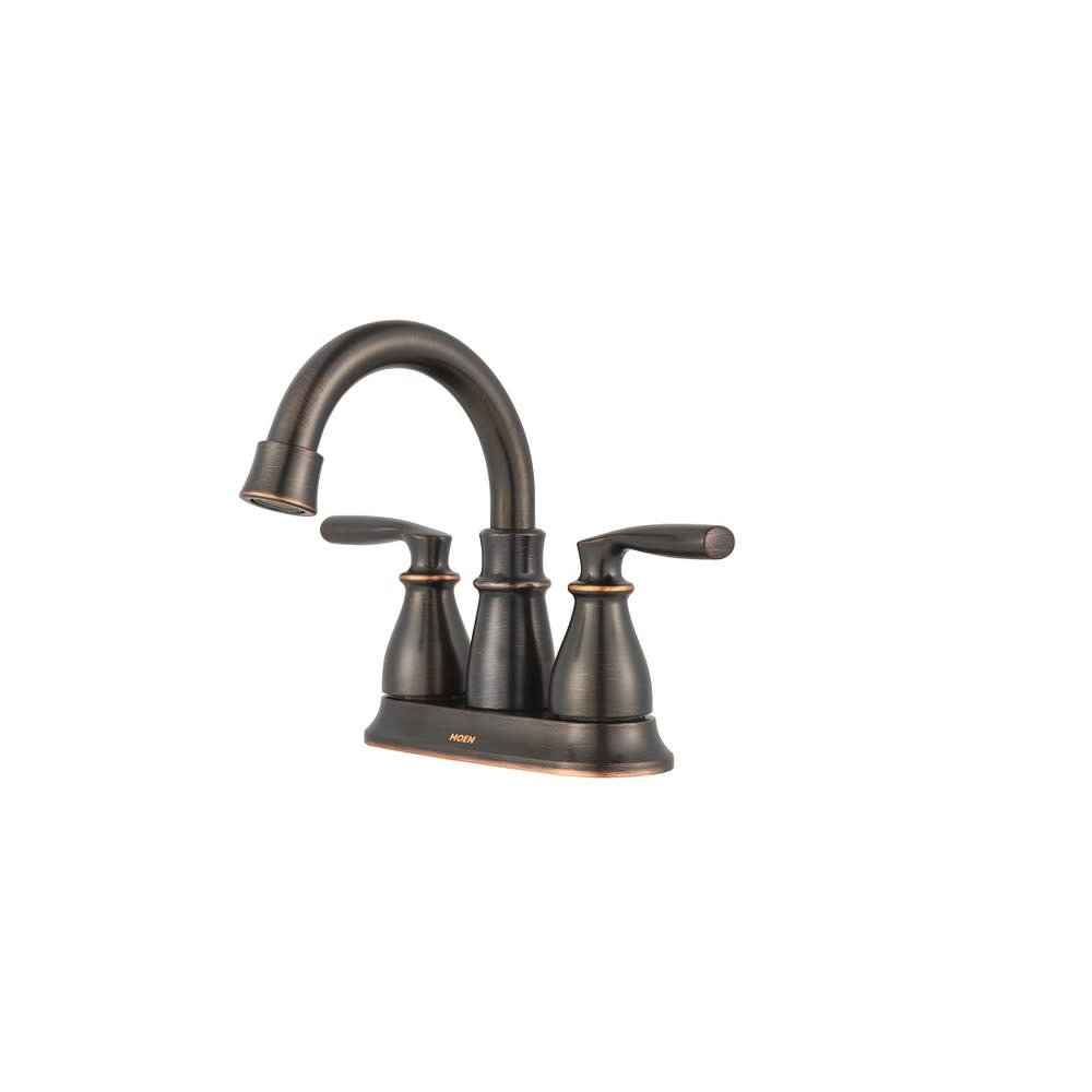 Moen 84537BRB Hilliard Two Handle Lavatory Faucet Mediterranean Bronze for sale online 