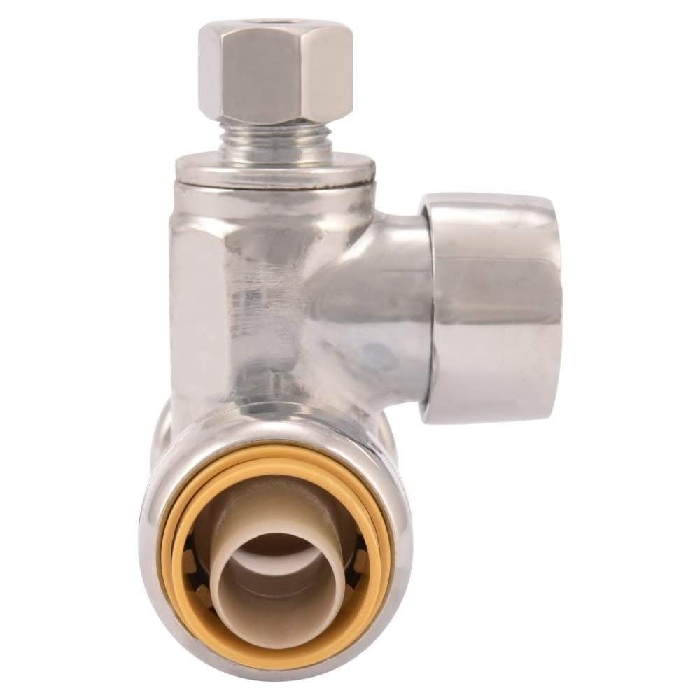 Sharkbite Ptc 1 2 X 1 2 X 1 4 Brass Tee Stop 249a From Sharkbite Acme Tools