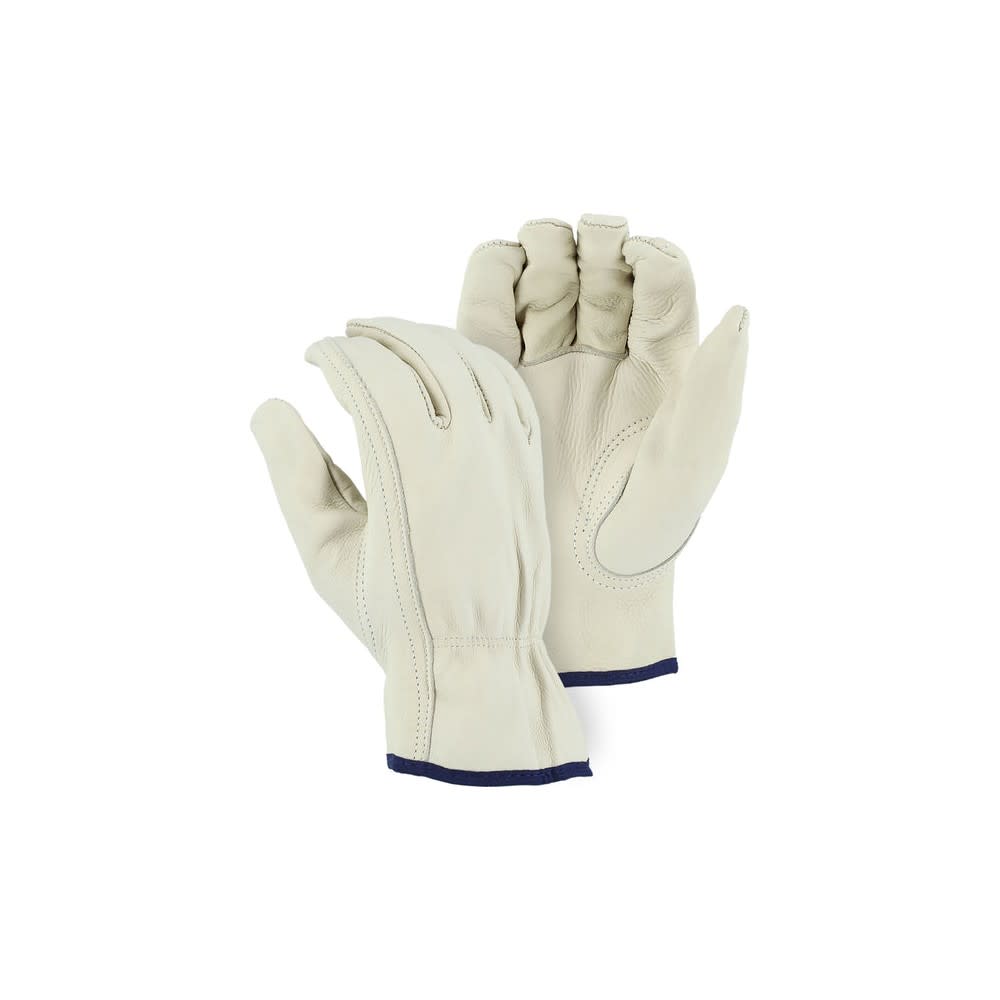 Majestic Glove BC Grade Cowhide Drivers Glove Beige 2X 2510B/12 from