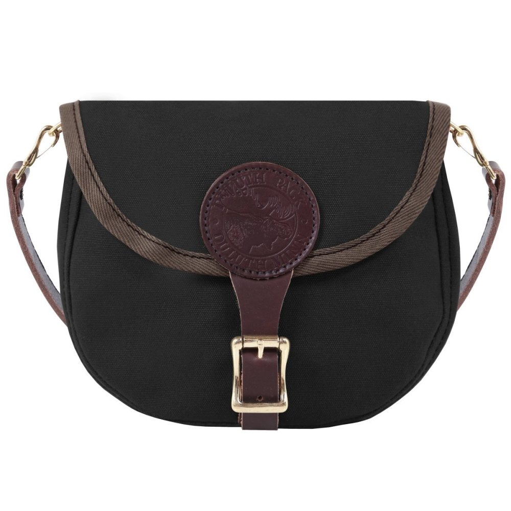 2 Liters Capacity Black Small Standard Shell Purse