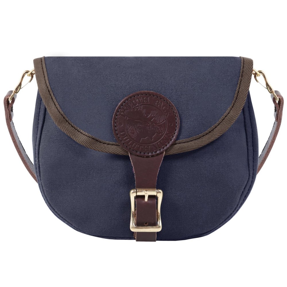 2 Liters Capacity Navy Small Standard Shell Purse