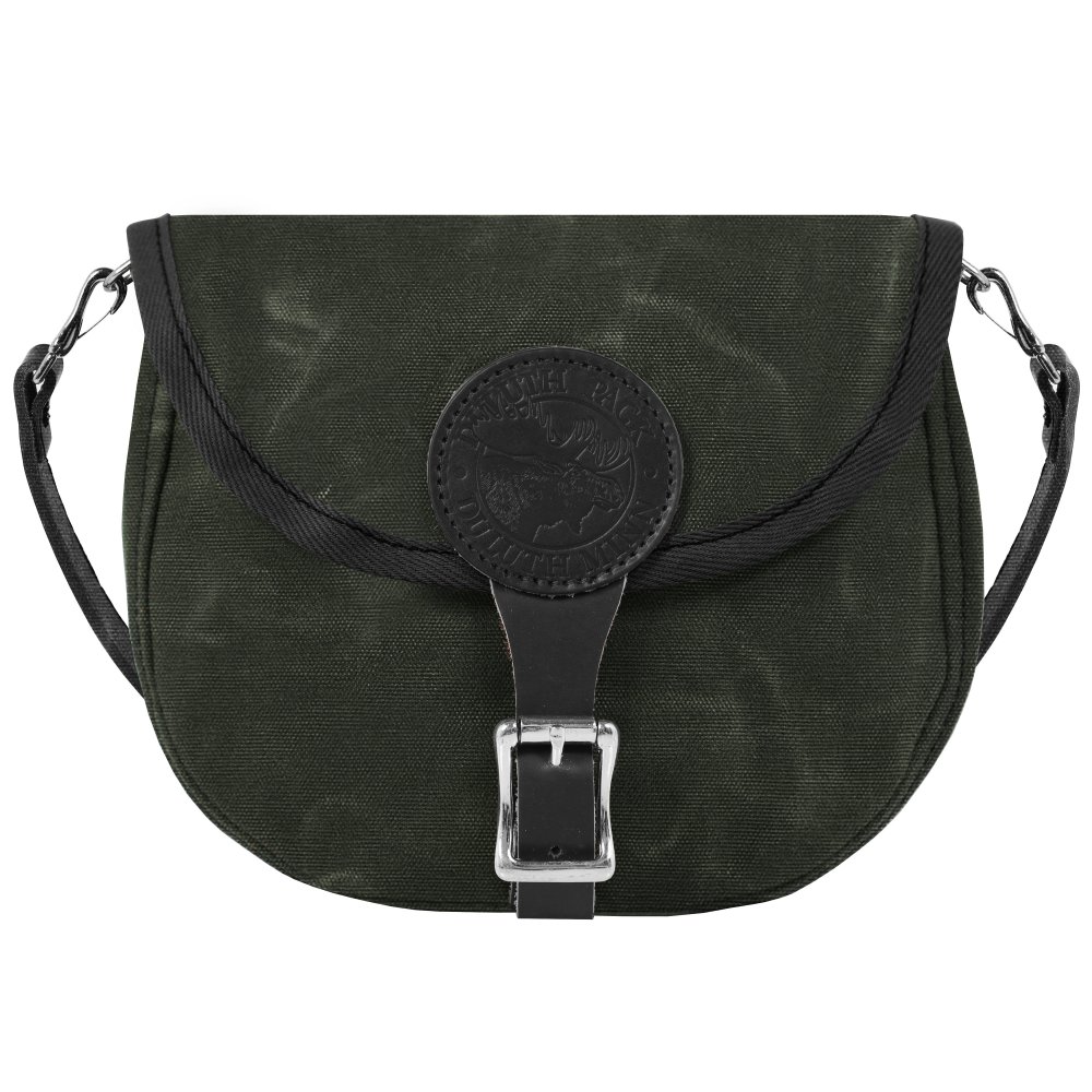 2 Liters Capacity Waxed Olive Drab Small Standard Shell Purse