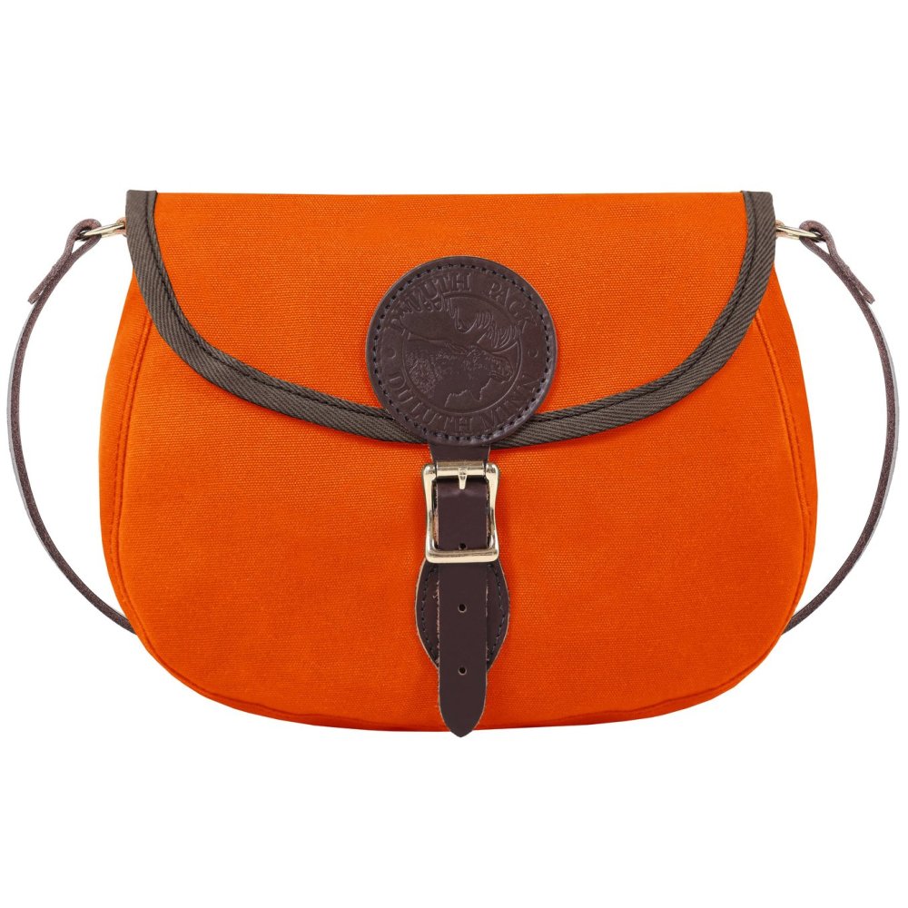 3 Liters Capacity Orange Medium Standard Shell Purse