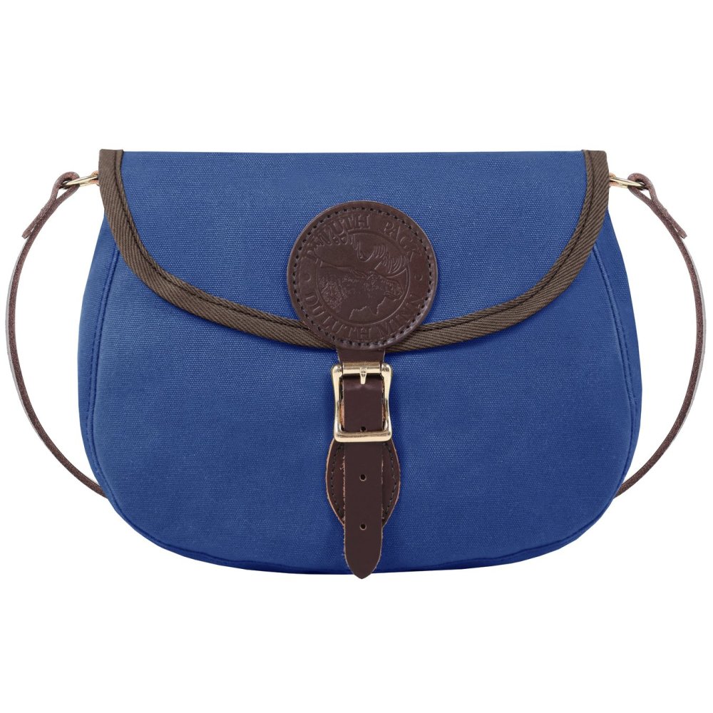 3 Liters Capacity Royal Blue Medium Standard Shell Purse