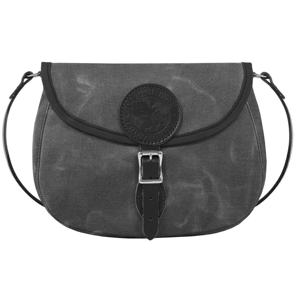 3 Liters Capacity Waxed Grey Medium Standard Shell Purse