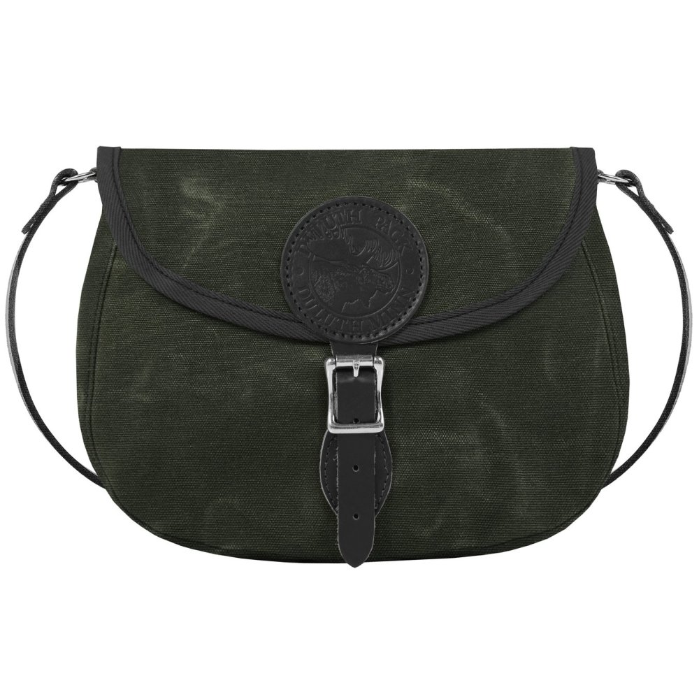 3 Liters Capacity Waxed Olive Drab Medium Standard Shell Purse