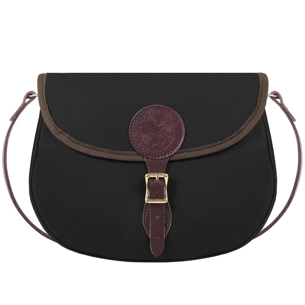 6 Liters Capacity Black Large Standard Shell Purse