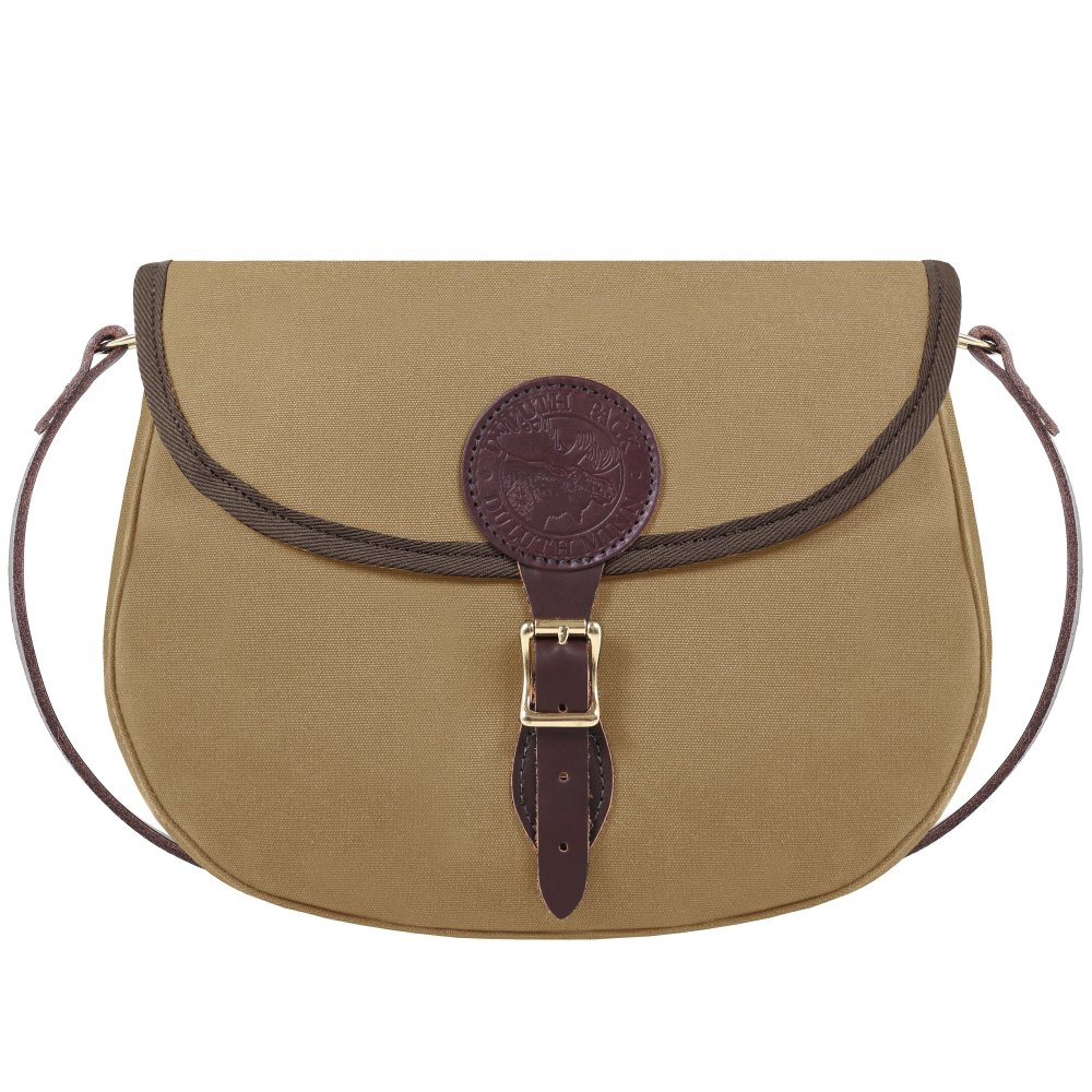 6 Liters Capacity Khaki Large Standard Shell Purse