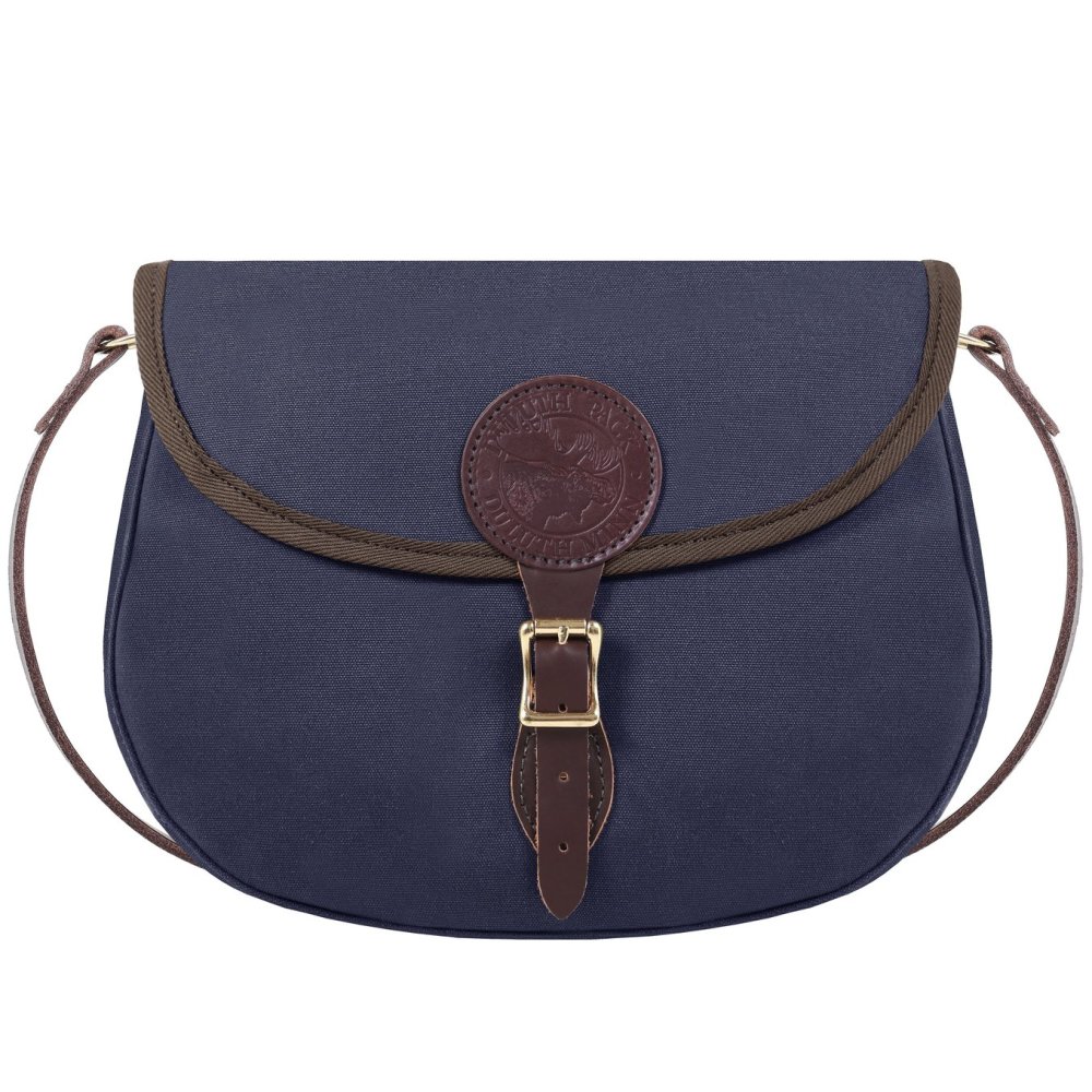 6 Liters Capacity Navy Large Standard Shell Purse