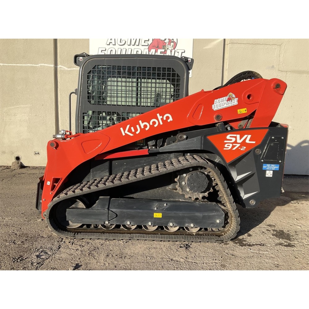 Kubota SVL972 Skid Steer Loader Compact Track 2022 Used SVL972 from