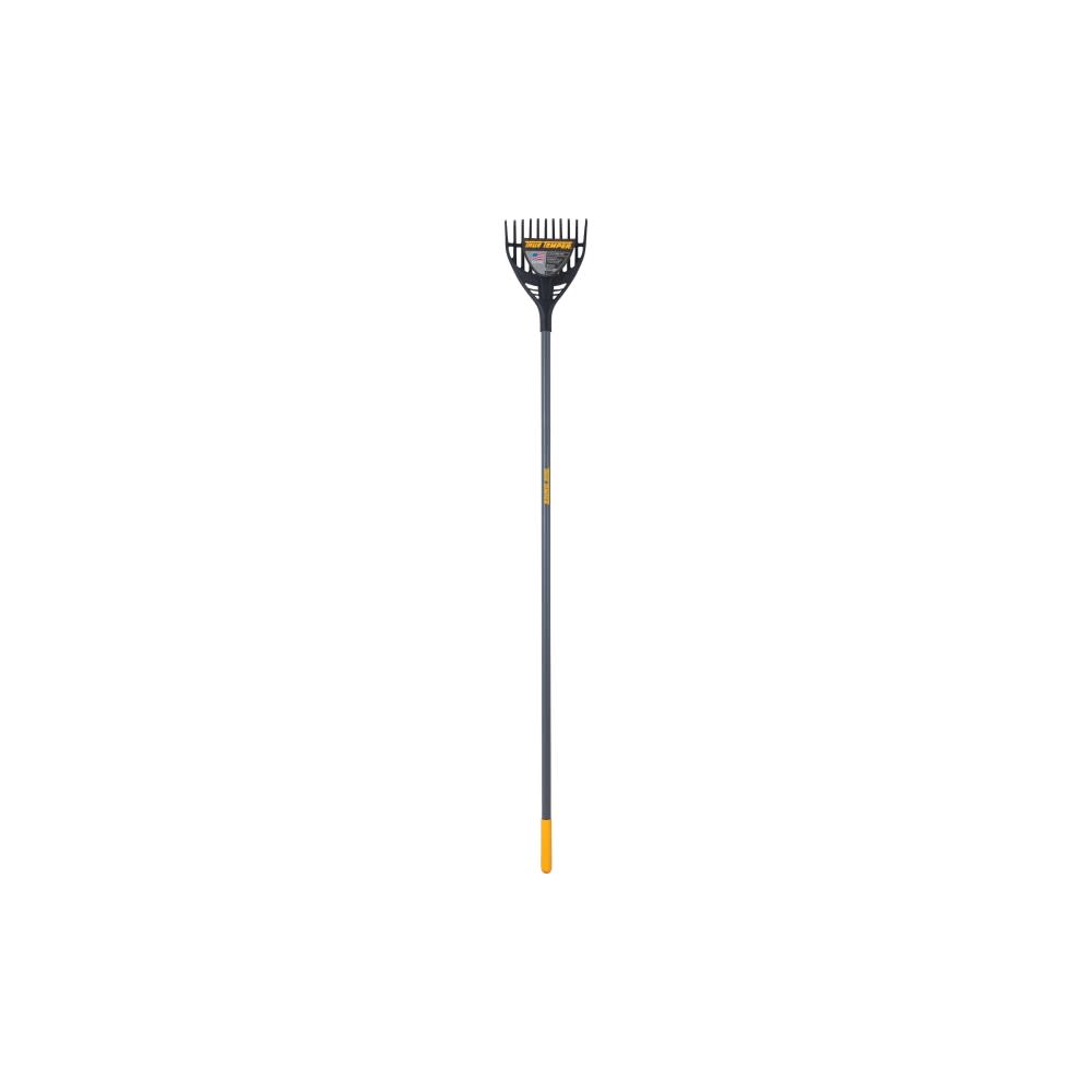 8 In. Poly Head 11-Tine Shrub Rake with 60 In. Steel Handle - 2919100 - By Brand  sku 2919100
