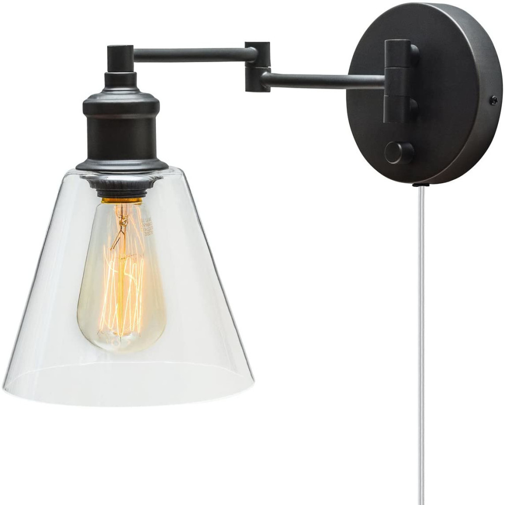 Globe Electric Leclair Vintage Wall Sconce Bronze 60W E26 1 Light - 3000182 - By Brand  sku 3000182