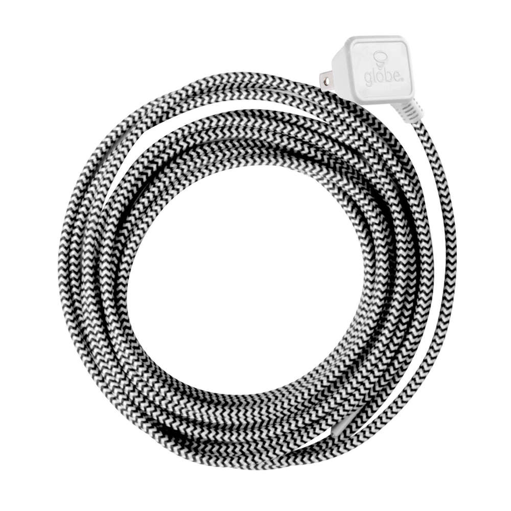 Globe Electric Mix N Match Pendant Light Cord 15 Black 16/2 - 3000208 - By Brand  sku 3000208