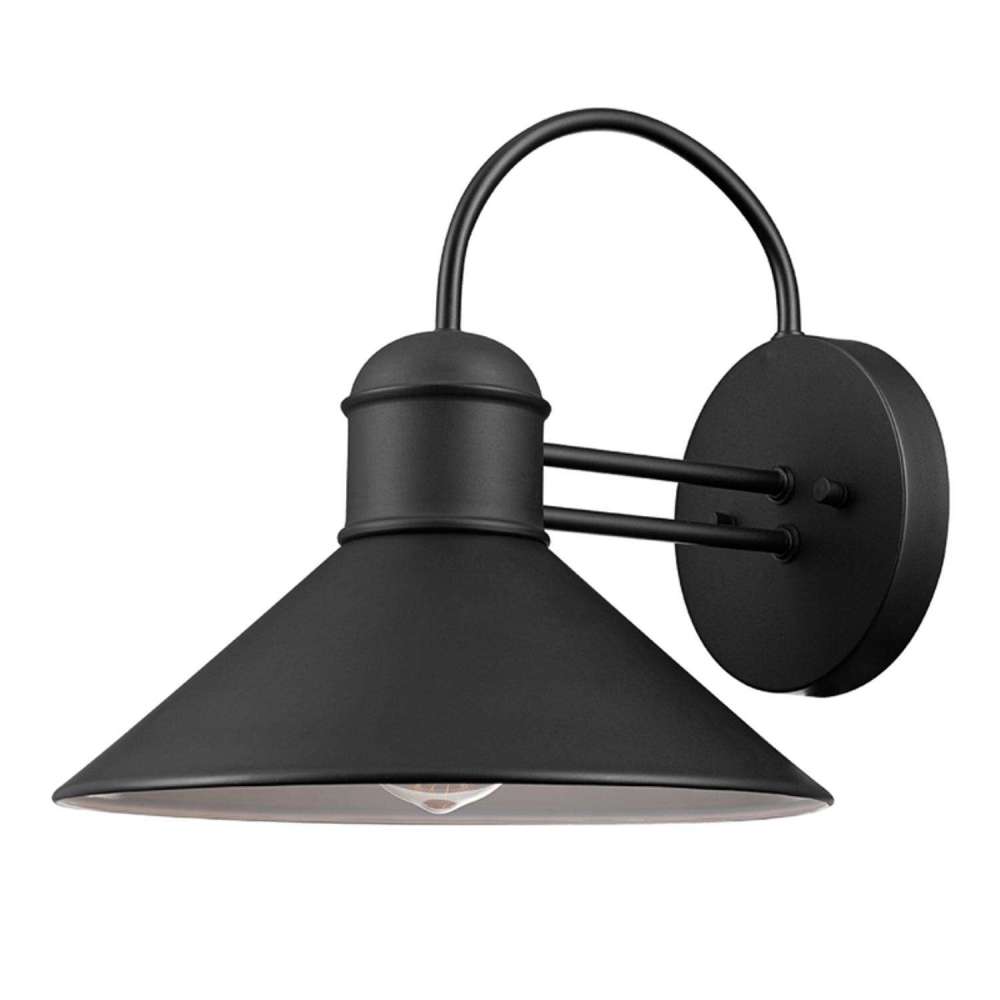 3008146 Globe Electric Sebastien Wall Sconce Matte Black 1 sku 3008146