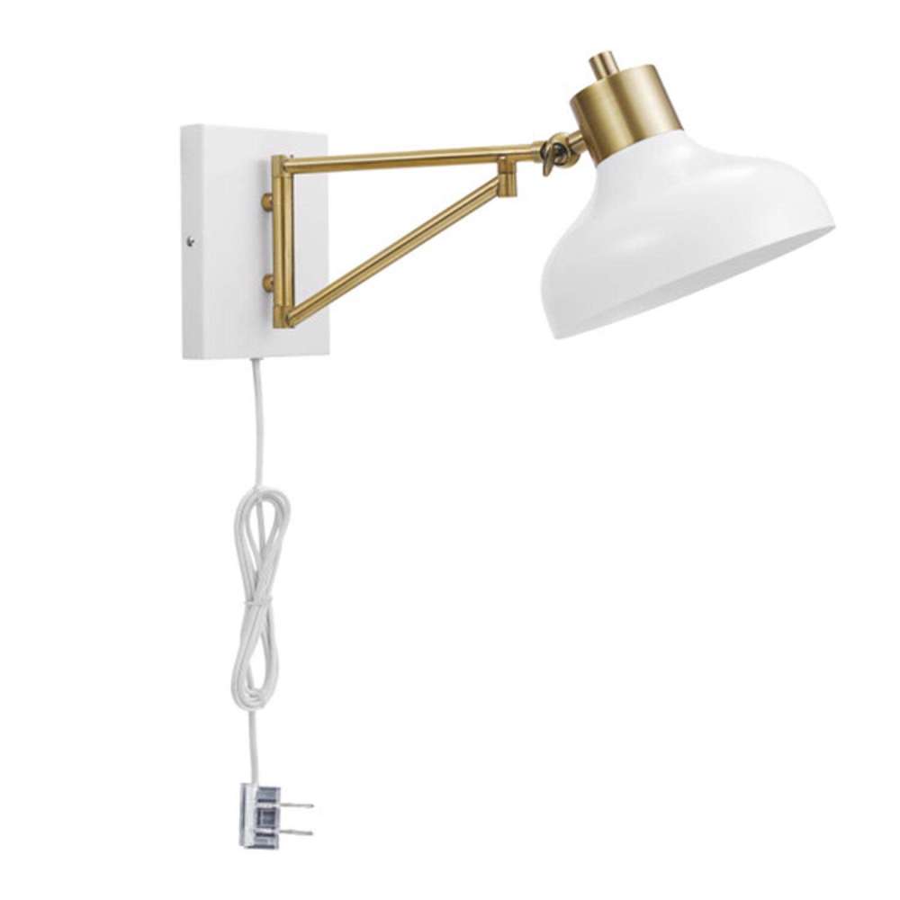 3008641 Globe Electric Berkeley Wall Sconce Polished Brass sku 3008641