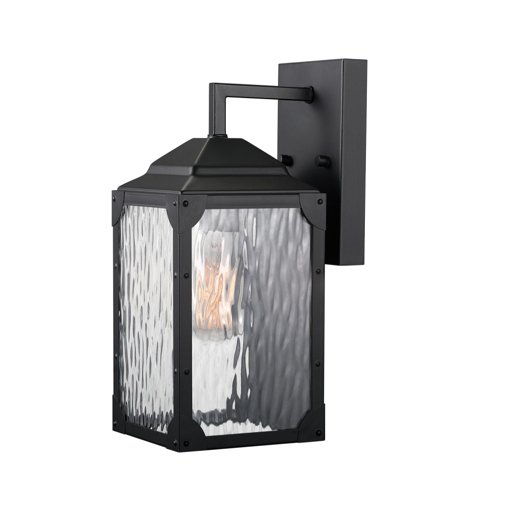 3008668 Globe Electric Miller Wall Sconce Black Modern Out sku 3008668