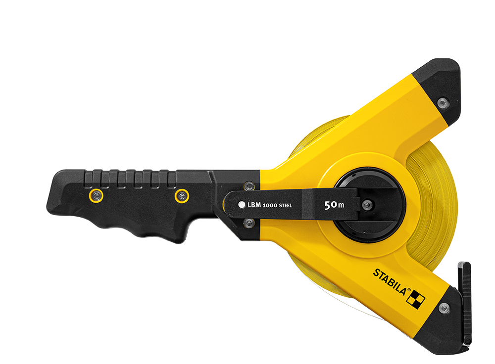 Stabila Tape Measure LBM 1000 STEEL, 50M CM Metric Scale, OPEN REEL TAPE - 30920 - By Brand  sku 30920