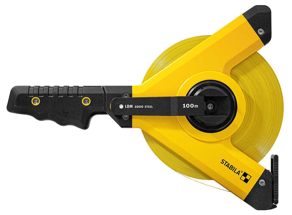 Stabila Tape Measure LBM 1000 STEEL, 100M CM Metric Scale, OPEN REEL TAPE - 30925 - By Brand  sku 30925